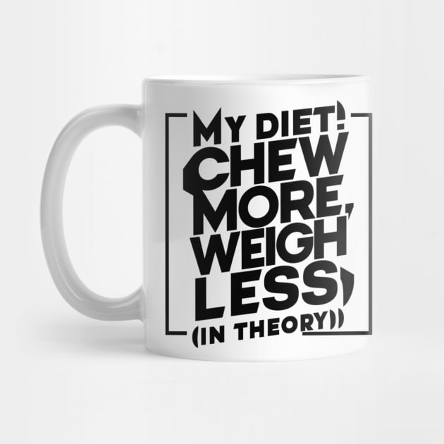 My diet plan: chew more, weigh less (in theory) for chubby people by Spaceboyishere